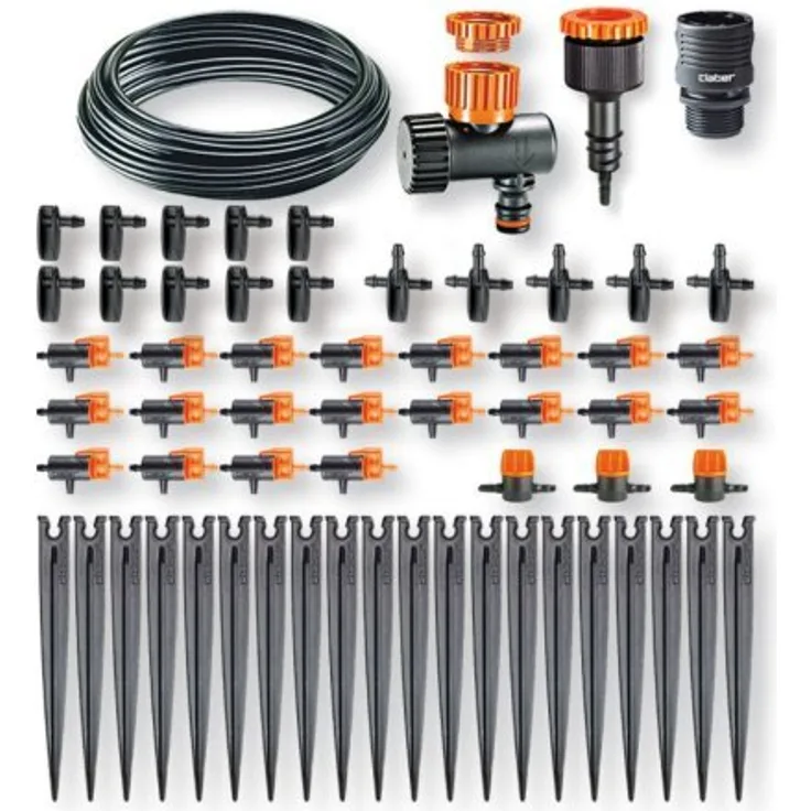 Claber 78060 64 90764 rainjet Drip 20 Bewässerungsautomat oberirdisch für Marmeladengläser Bewässerungszubehör