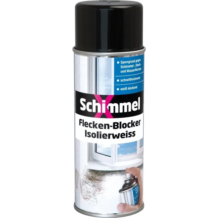 Schimmel X Flecken-Blocker Isolierweiß 400 ml