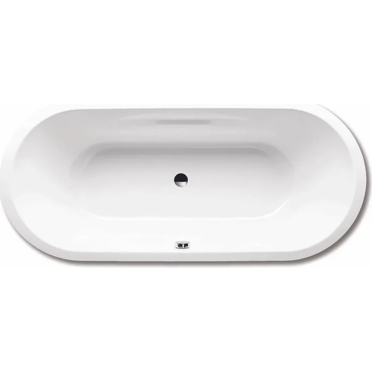 Kaldewei Ambiente VAIO DUO OVAL 951 Badewanne 80x80cm alpinweiß Perl-Effekt 233100013001