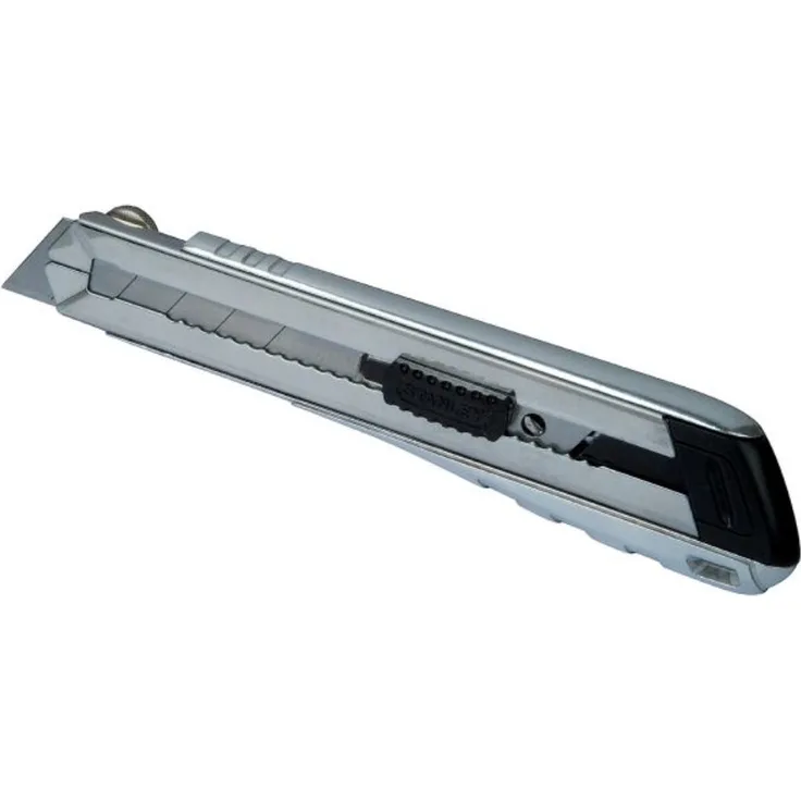 Stanley FatMax Cutter Pro (25 mm Klingenbreite, 140 mm Klingenlänge, 210 mm Länge, Metallkorpus, 4 Ersatzklingen) 0-10-820