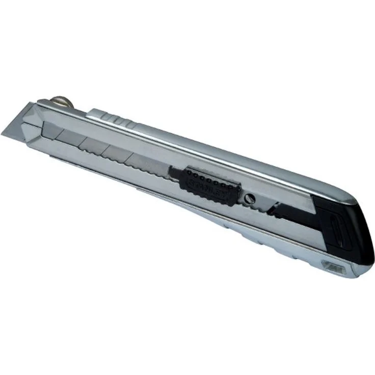 Stanley FatMax Cutter Pro (25 mm Klingenbreite, 140 mm Klingenlänge, 210 mm Länge, Metallkorpus, 4 Ersatzklingen) 0-10-820