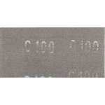 kwb Gitterleinen Schleif-Papier Schleifgitter-Scheibe für Nass- und Trocken-Schliff, f. Schwing-Schleifer 93 x 230 K-80, aus Fiberglas, gelocht m. Klett, 5 Stk.