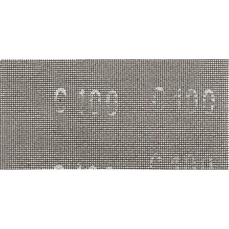 kwb Gitterleinen Schleif-Papier Schleifgitter-Scheibe für Nass- und Trocken-Schliff, f. Schwing-Schleifer 93 x 230 K-80, aus Fiberglas, gelocht m. Klett, 5 Stk.