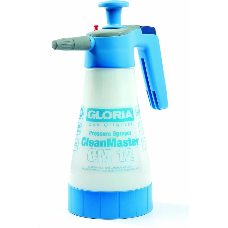 GLORIA Drucksprühgerät CleanMaster Performance PF12, 1,25L pH 2 bis 9, weiß – Bild 1