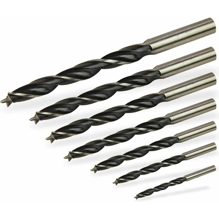 Dema - Holzbohrer Bohrer Spiralbohrer Bohrersatz Schlangenbohrer Set 8 teilig