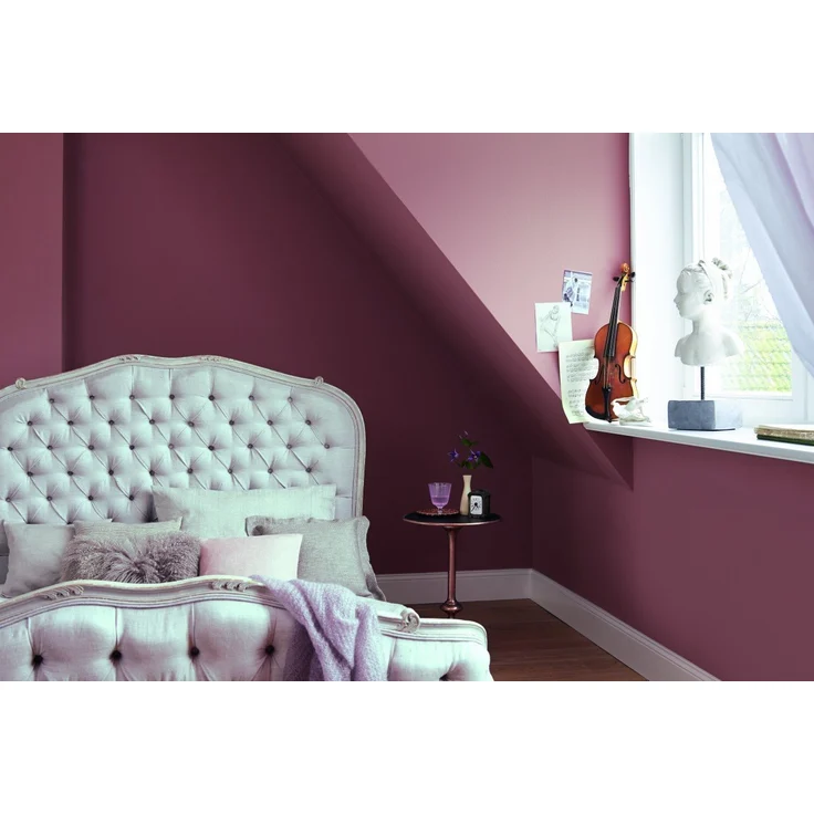 Alpina Feine Farbe No. 19 2,5 l, dezentes rosa violett, Melodie der Anmut – Bild 2