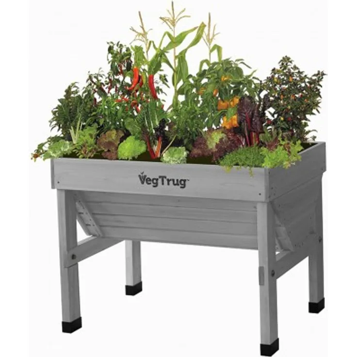 VegTrug Hochbeet VegTrug Small L100cm Farbe grey wash Länge 100 cm