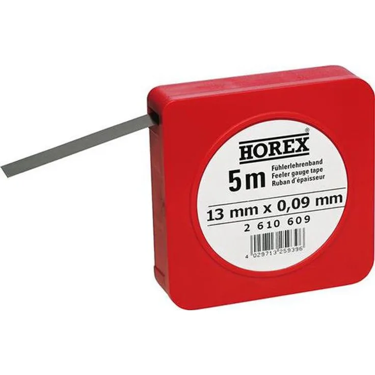 HELIOS PREISSER Fühlerlehrenband, Stärke 0,07 mm