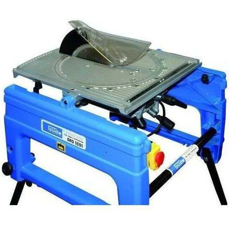Güde 55173 GFO 1801 Tisch Kapp Gehrungssäge (1800W, Sägeblatt Durchmesser 254mm, Hartmetallsägeblatt, Schwenktisch) – Bild 3