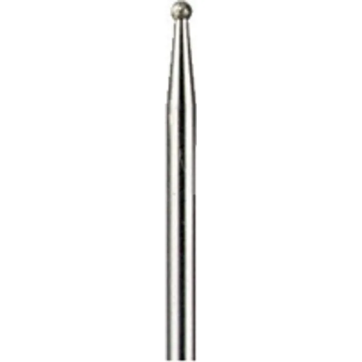 Dremel 7103 Diamantbestückter Mehrzweck Fräser, Zubehör Set für Multifunktionswerkzeug mit 2 Fräser 2.0mm zum Schnitzen, Gravieren und Fräsen von Glas, Porzellan, Kunststoffe, Gummi, Keramik