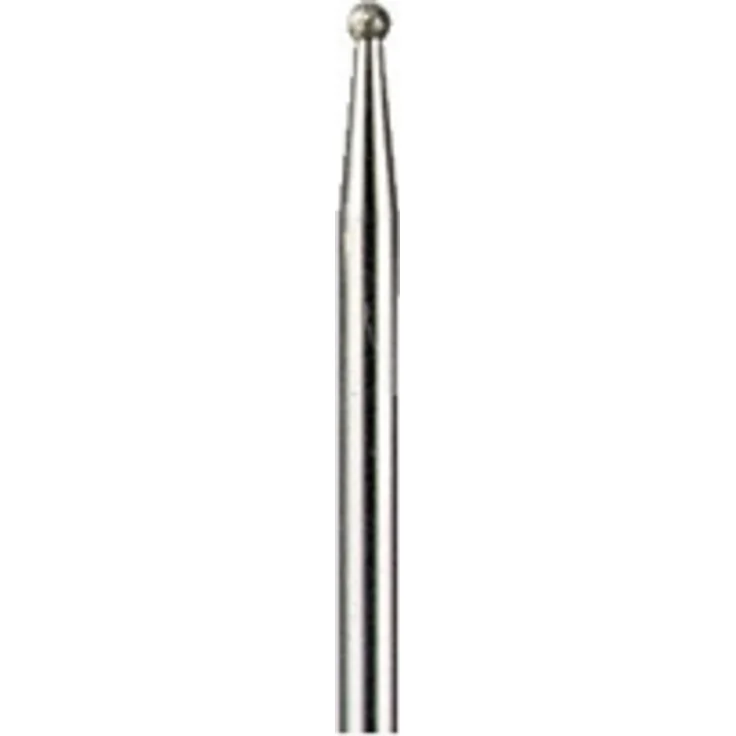 Dremel 7103 Diamantbestückter Mehrzweck Fräser, Zubehör Set für Multifunktionswerkzeug mit 2 Fräser 2.0mm zum Schnitzen, Gravieren und Fräsen von Glas, Porzellan, Kunststoffe, Gummi, Keramik – Bild 1