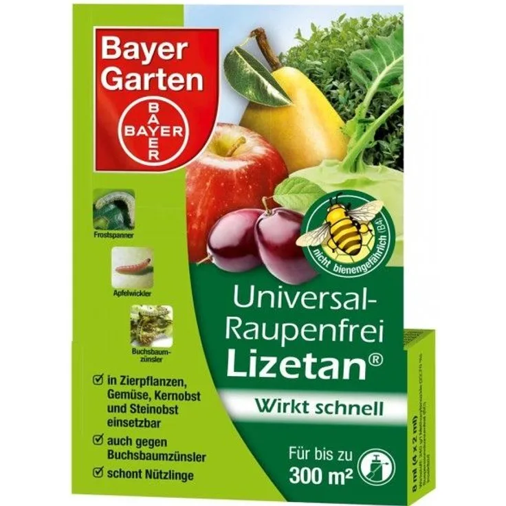 Bayer Garten Universal-Raupenfrei Lizetan 9 ml