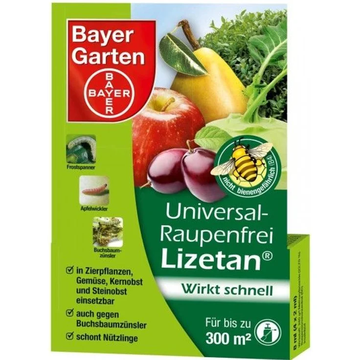 Bayer Garten Universal-Raupenfrei Lizetan 9 ml – Bild 1