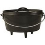 Lodge 25,4 cm/4,7 Liter/5 Quart Hänge Gusseisen Outdoor/Camp Tief Dutch Oven