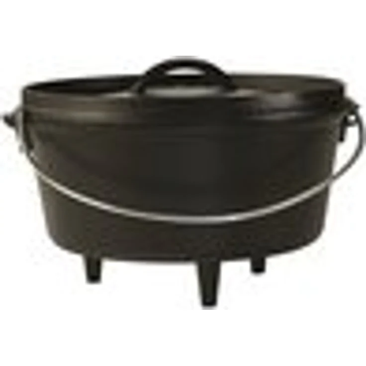 Lodge 25,4 cm/4,7 Liter/5 Quart Hänge Gusseisen Outdoor/Camp Tief Dutch Oven