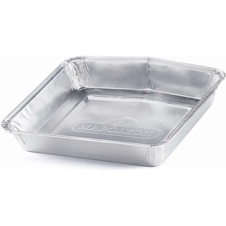 Napoleon Alutropfschalen aus Aluminium ca. 16 x 16,5 cm 5er Set für Travel Q-Serie 62006