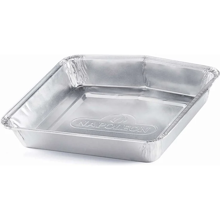 Napoleon Alutropfschalen aus Aluminium ca. 16 x 16,5 cm 5er Set für Travel Q-Serie 62006 – Bild 1