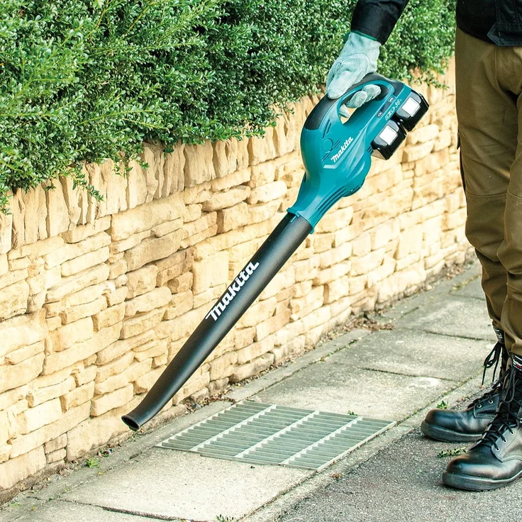 Makita DUB 361 Z solo (ohne Akku) Laubbläser Akku und Elektro 335 kmh Li-Ion 18 V Drehzahlregulierung mit Tragegurt – Bild 3