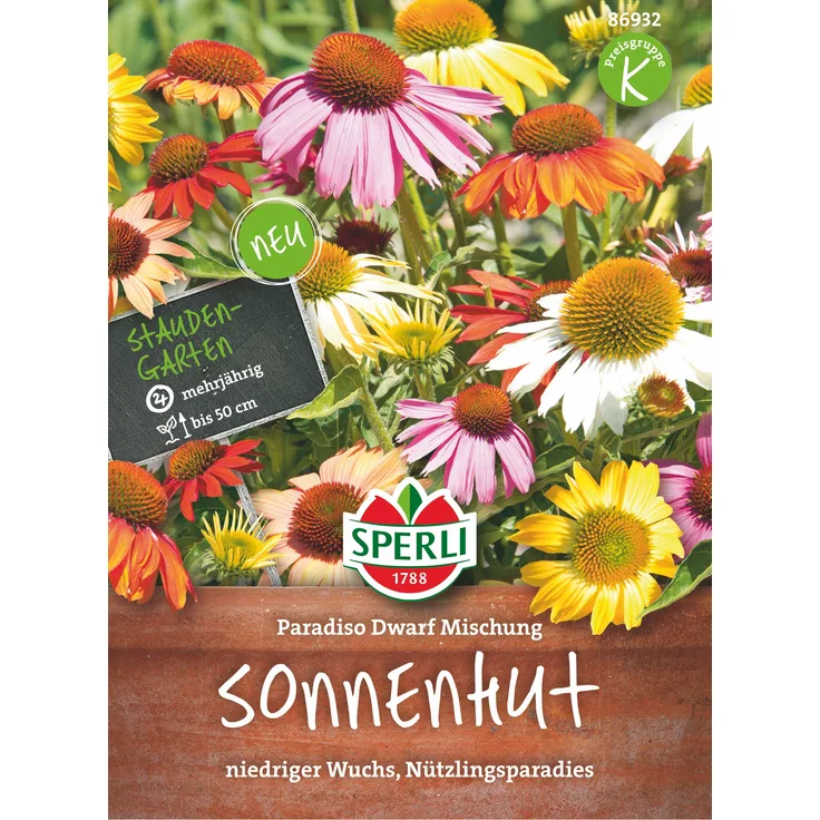 Sperli Sonnenhut Paradiso Dwarf, niedriger Wuchs Nützlingsparadies