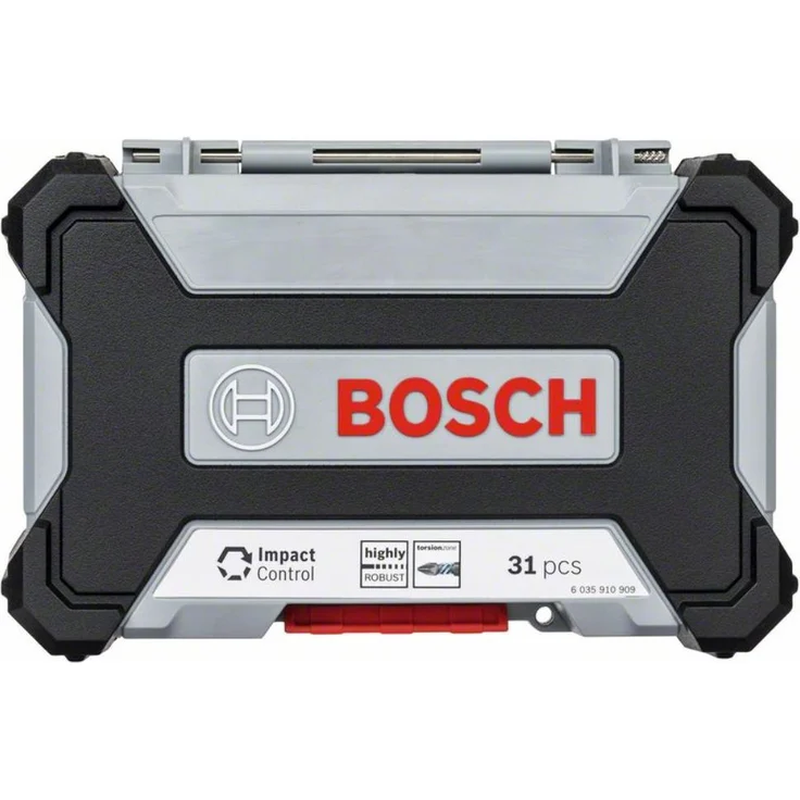 Schrauberbit-Set Impact Control ,  Bohraufsatz-Set ,  31-tlg. Zubehör Set für Akku-Schrauber ,  22x Schrauberbits, 6x Doppelklingen, 1x Universalhalter magnetisch, 1x leere Box im Koffer – Bild 2