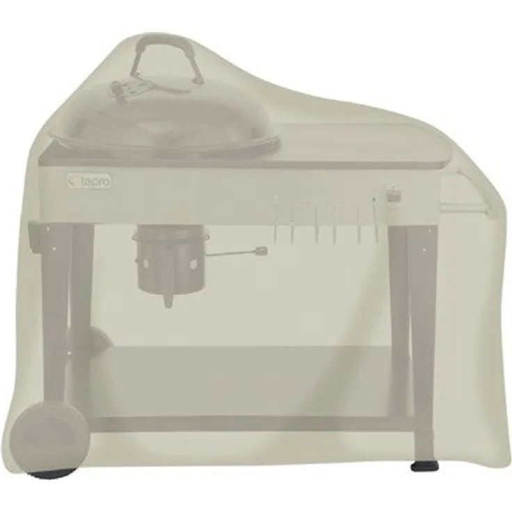 Tepro 8612 Grillabdeckung, für tepro 1102, beige, 120 x 75 x 110 cm, Polyester