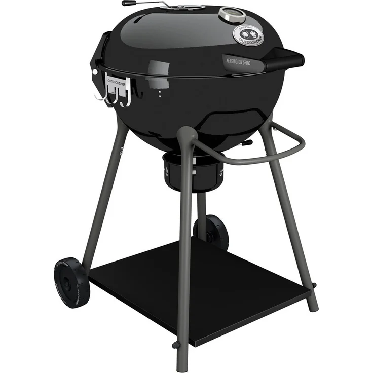 Outdoorchef Kensington 570 C Holzkohlegrill Kugelgrill, (schwarz) – Bild 1