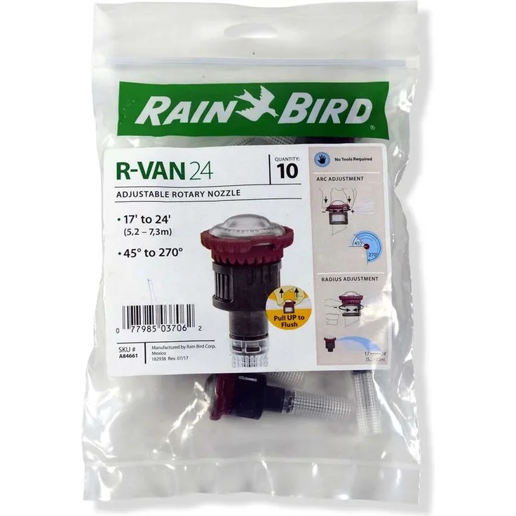 10x R-VAN 24 (45 - 270°) - Rain Bird