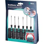 Wera Elektroniker Schraubendrehersatz, Serie Kraftform Micro 2035/6A