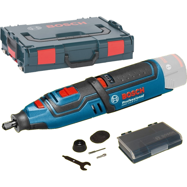 Bosch Professional 12V System Akku Rotationswerkzeug GRO 12V-35 ohne Akkus und Ladegerät, in L-Boxx – Bild 2