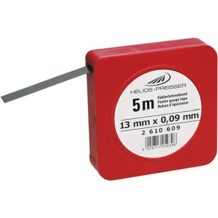 Helios Preisser 611510 Fühlerlehrenband 5m-0,10mm