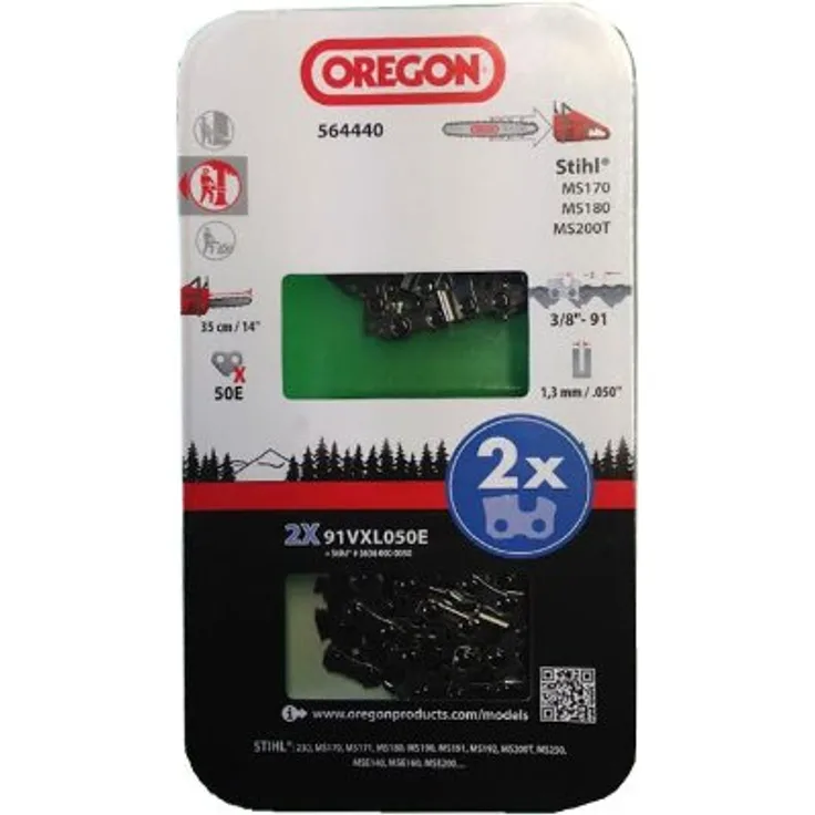 Oregon 3-8 Kette Semi Chisel ltp, 91VXL055E