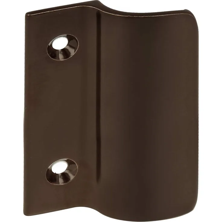 kj-vertrieb Alu Balkontür Ziehgriff Braun RAL 8017