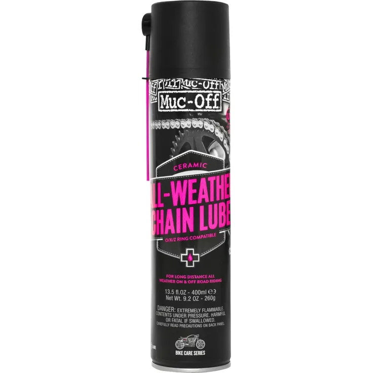 Muc Off Motorrad Allwetter Kettenöl 400 ml