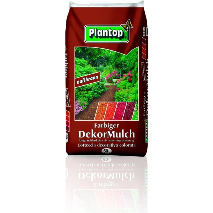 Ziegler Gregor Plößberg Plantop Dekor-Mulch 50l Körnung 10-40mm – Bild 1
