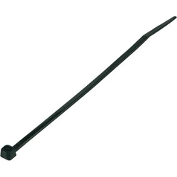 Ritter - 25 Stück Kabelbinder, 300 x 4,8 mm, schwarz