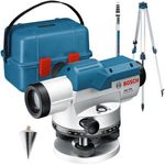 Bosch Optische Nivelliergerät GOL 32D + Baustativ BT160+ Messstab GR500