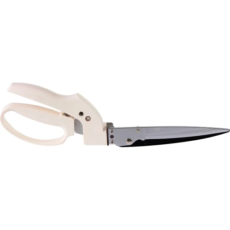 Fiskars Rasenkantenschere GS41 für Form- und Rückschnitt von Rasen und Hecken, Länge 35,5 cm, Gewicht 250 g, Weiß-Orange, FiberComp-Hochwertiger Stahl, Light, 1026917 mittelgroß – Bild 2