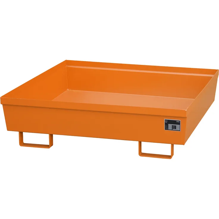 Bauer Auffangwanne AO-4-A, lackiert, Gelborange