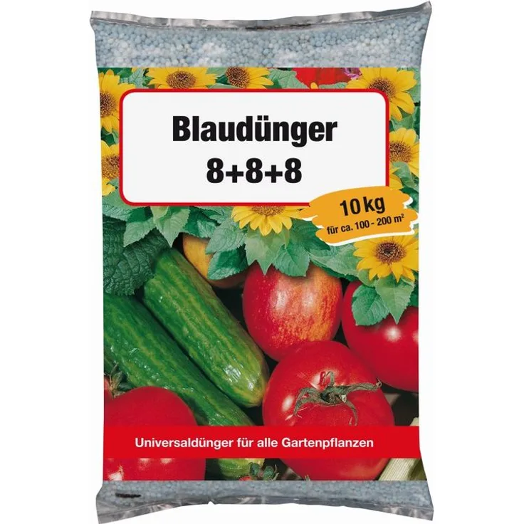 Beckmann Blaudünger 8+8+8 NPK 10 kg Dünger f.ca. 100-200m²
