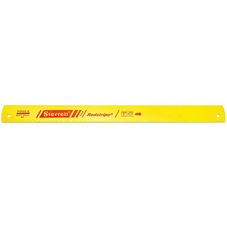 Starrett RS650?6 Handytasche Redstripe massiv High Speed Steel Power Bügelsäge Blade, 0,3 cm Dick, 6 TPI, 66 cm Länge x 2?3-40,6 cm Breite