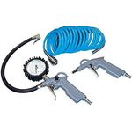 Güde Druckluft-Set Reifenfüller Spiralschlauch Ausblaspistole 3-tlg.