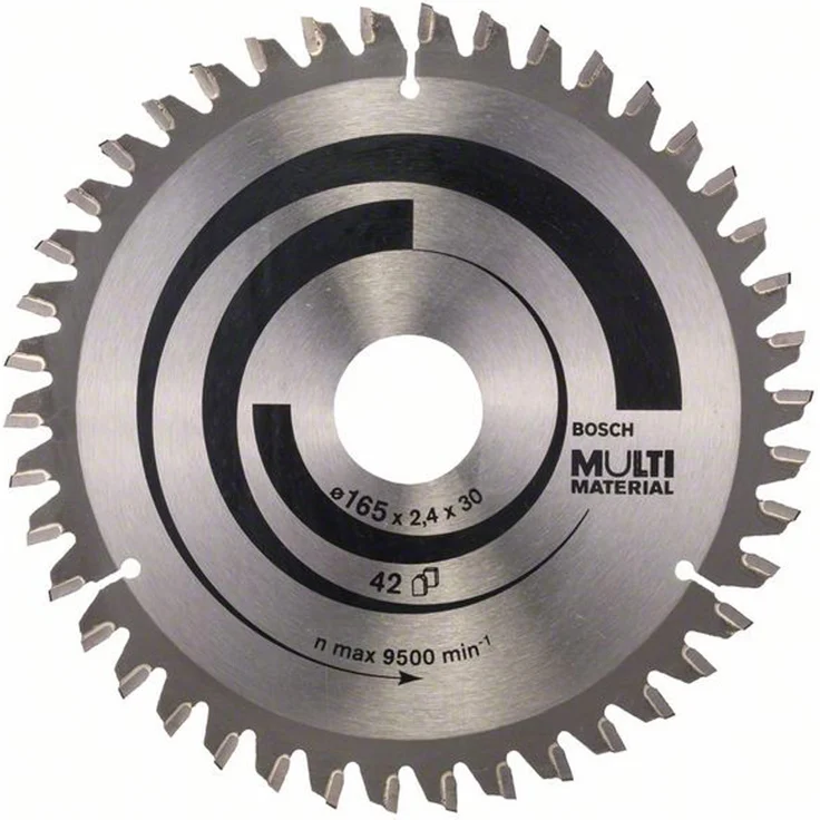 Bosch Professional 2608640519 Kreissägeblatt KSB 165 x 30-20 42TR-F multi SB2,4 – Bild 1