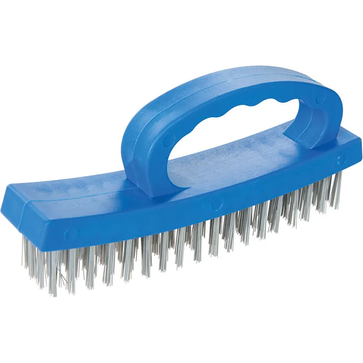 Silverline Drahtbürste mit D-Griff