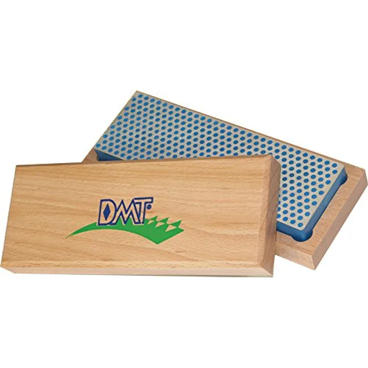 DMT W6C Diamant-Schärfstein – grob mit Hartholzbox, 15.2cm - 6'', 15.2 cm - 6 Zoll