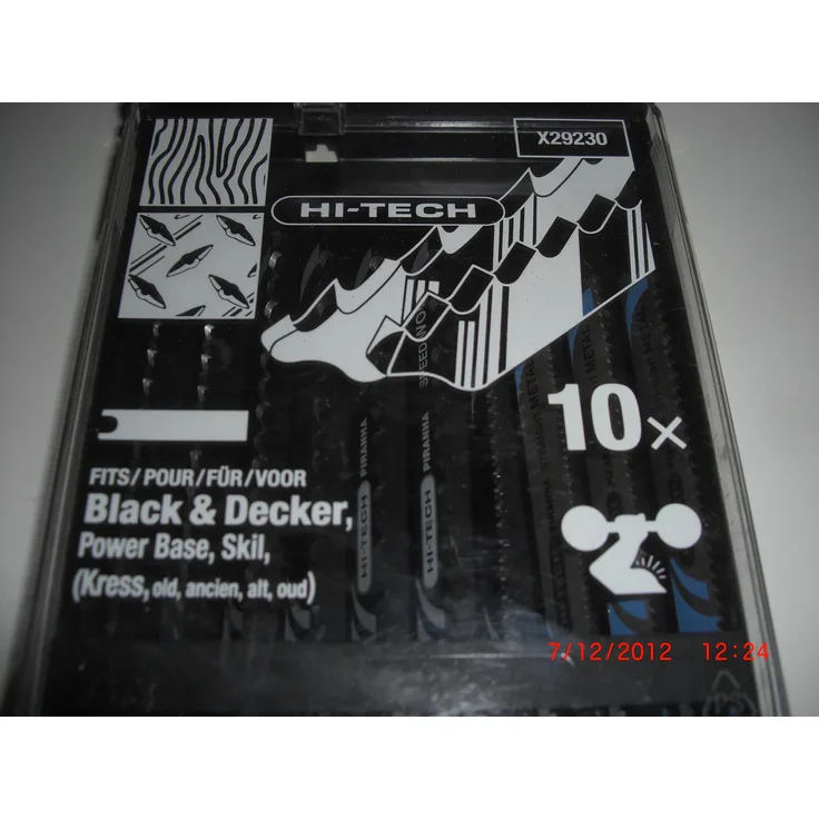 Piranha X29230 XJ, HCS, HSS, Schaft Stichsägeblatt U