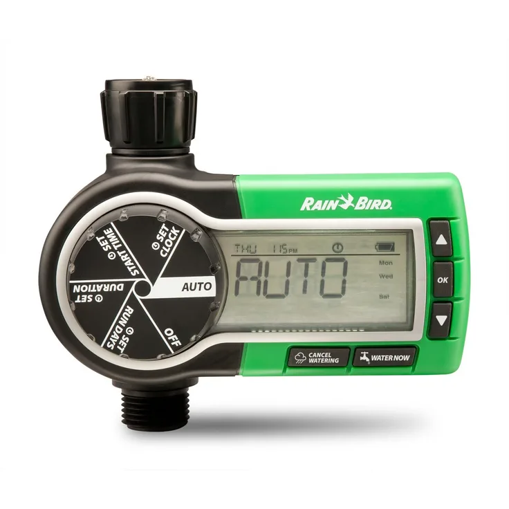 Rain Bird Professional Grade 1zehtmr Electronic Digital Schlauch End Timer/Controller, One Zone/Station, batteriebetrieben