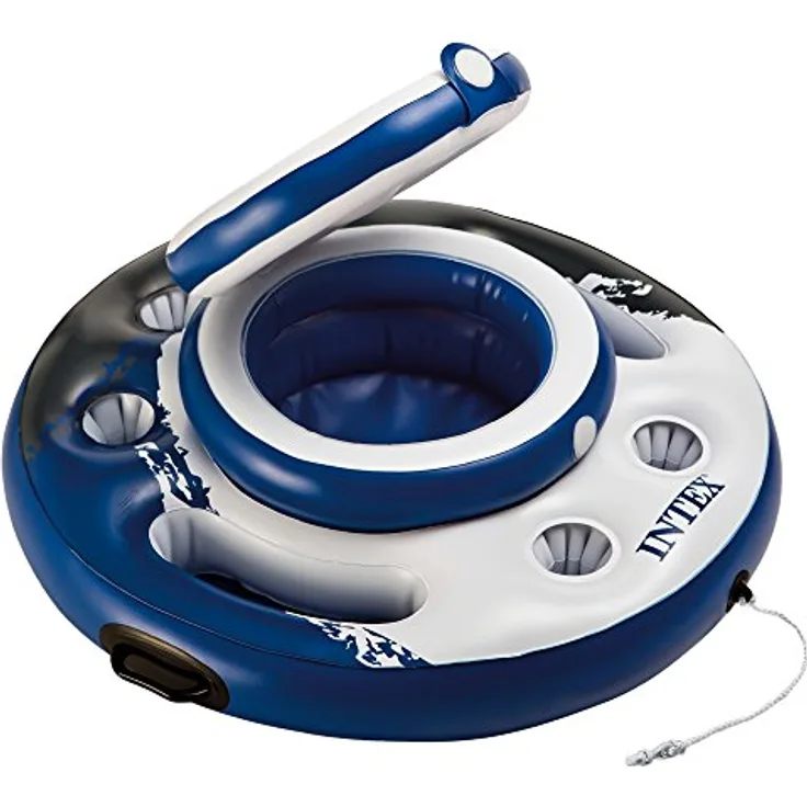 Intex Mega Chill Kühlbox - Aufblasbarer Schwimmring - Ø 89 cm