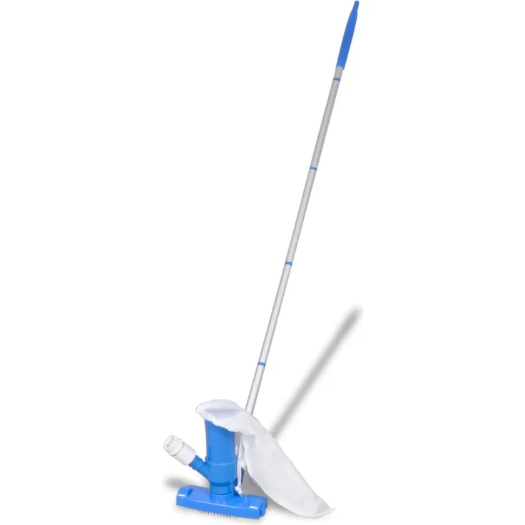 VidaXL Teichsauger Bodensauger Poolsauger Staubsauger 1,2m Stange