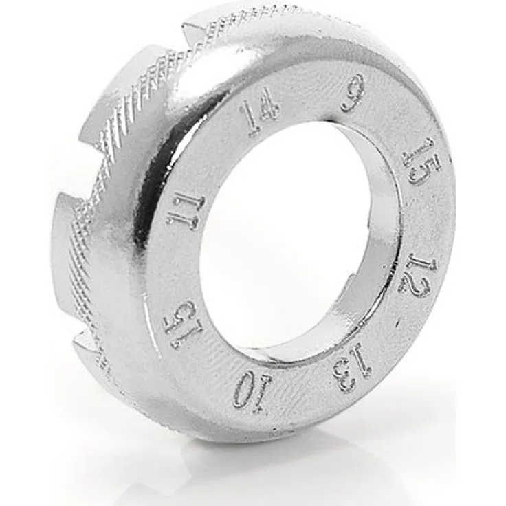 XLC Unisex ? Erwachsene Speichennippel-Schlüssel TO-S42, Silber, One Size