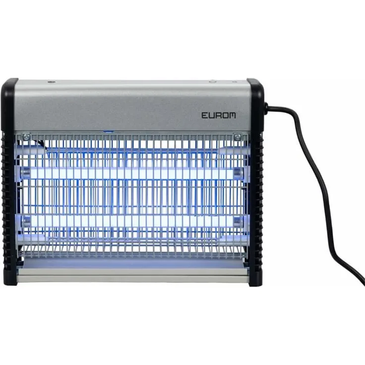 Eurom Fly Away metal 16 LED Insektenvernichter, 2x4,5W LED-Lampe, 2200V (211375)